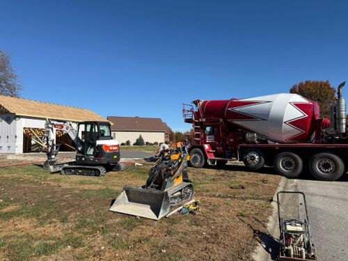 Driveways & Sidewalks for Whitfield Concrete Construction in Solsberry, IN