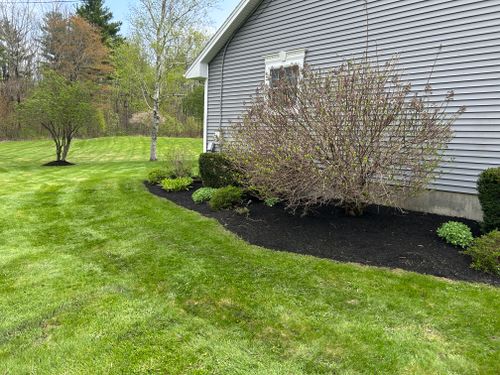 Mulch Installation for CM & Sons Landscaping LLC in Benton, ME