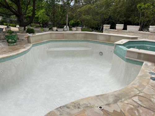 Residential Pool Remodeling for JV Pool & Associates in San Antonio, TX