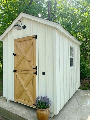 Garden Walk-In Coops for Pond View Mini Structures in  Strasburg, PA