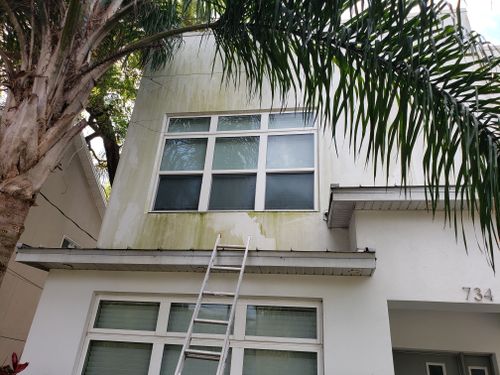 Pressure Washing for Sam's French Drains and Landscape in Orlando, Florida