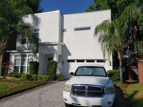 Pressure Washing for Sam's French Drains and Landscape in Orlando, Florida