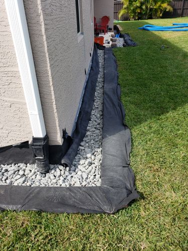 French Drains for Sam's French Drains and Landscape in Orlando, Florida