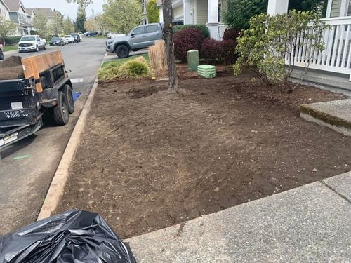 Sod Layouts for Avenscapes NW, LLC in Getchell, Washington