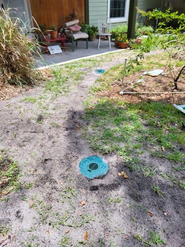 Downspout Drains for Sam's French Drains and Landscape in Orlando, Florida