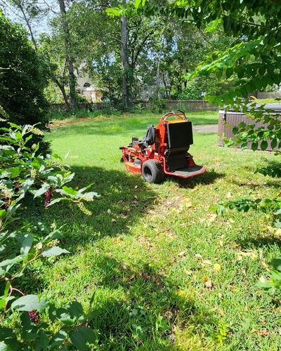 Mowing for Muddy Paws Landscaping in Lugoff, SC