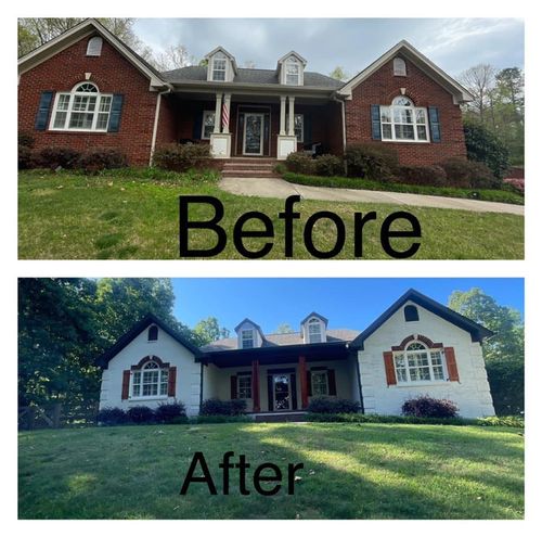 Exterior Painting for MCR painting and remodeling LLC in Tucker, GA