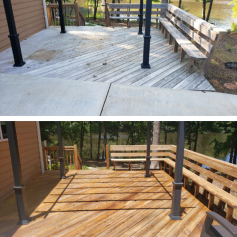 Deck and Fence Cleaning for Power Wash Masters in Charlotte, NC