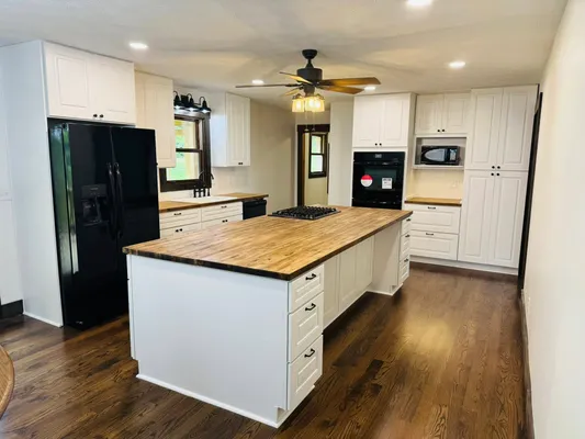 Interior remodeling project