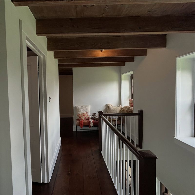 Beams over Roman Clay walls