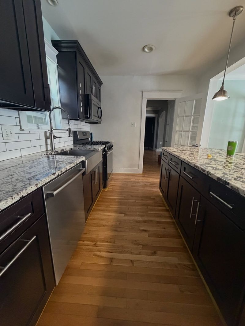 Galley kitchen, second view