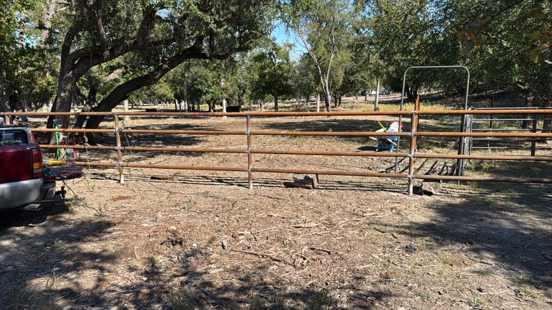 Pipe ranch fence