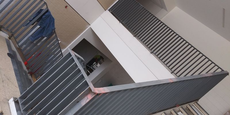 Structural Stair and Rail Erecting