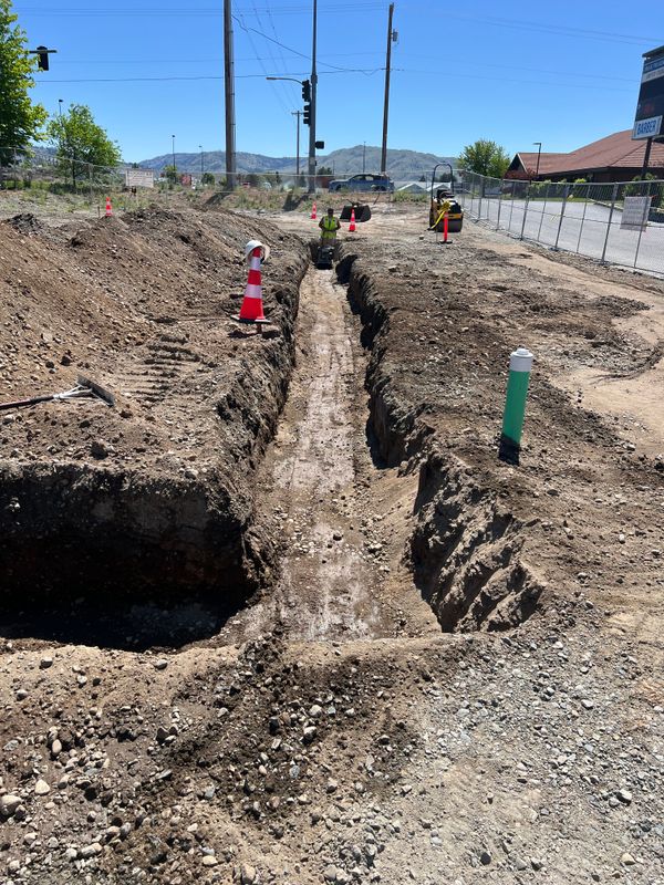 Site Preparation & foundation dig outs