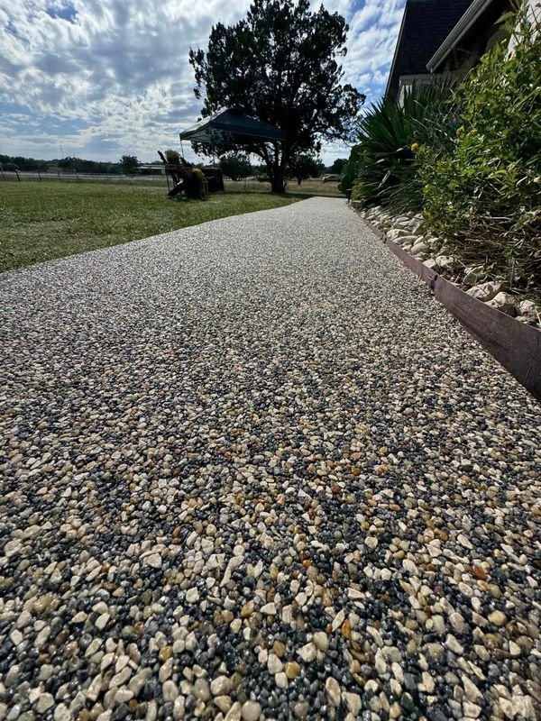 “Tex Stone” Resin Bound Overlay