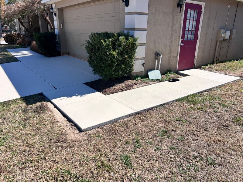 Sidewalk Installation