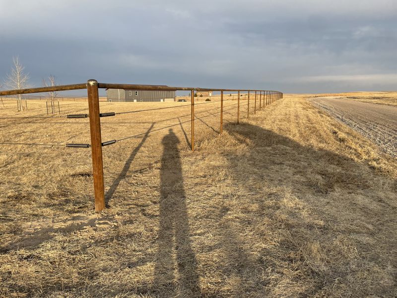 Oilfield Pipe Fence