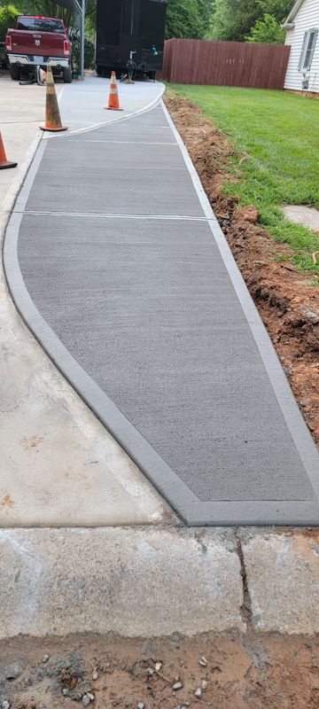 Sidewalk Installation