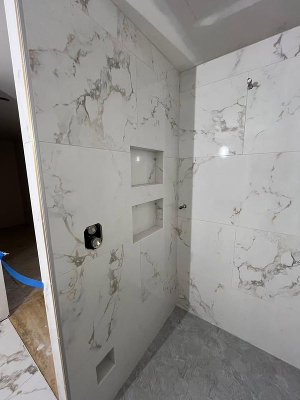 Tile installation
