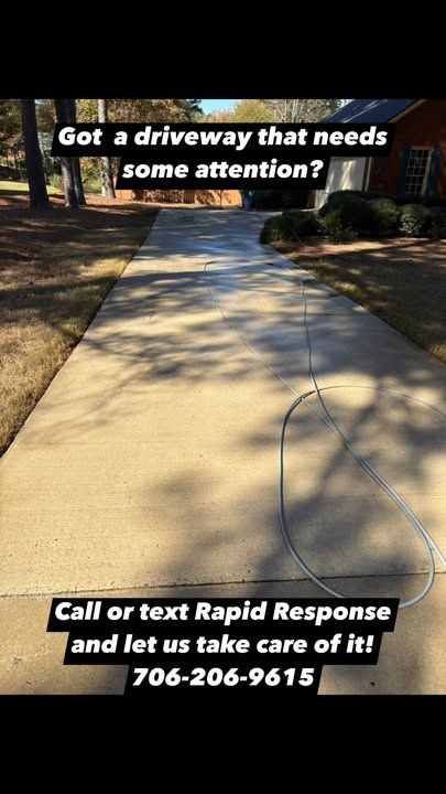 Driveway and Sidewalk Cleaning