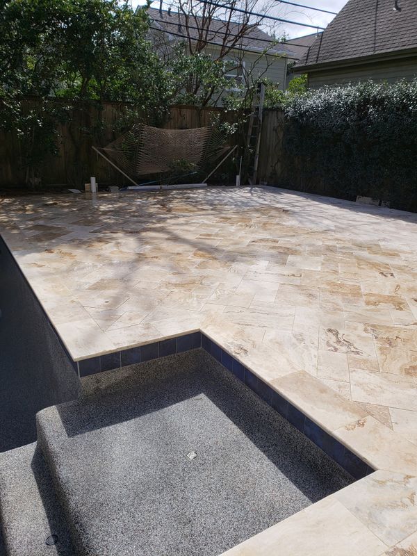 Pool Deck Construction