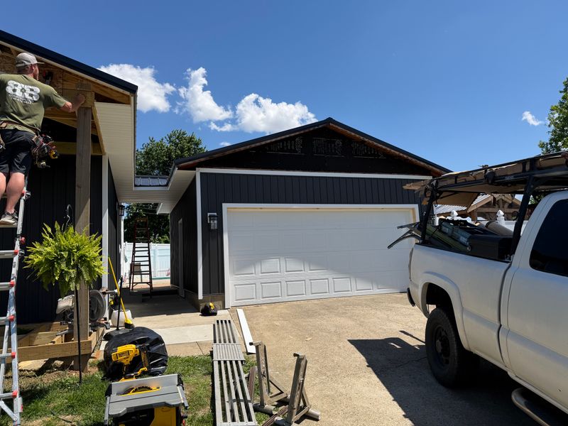 Swapping Out the Last Old Door for a Clean White Finish