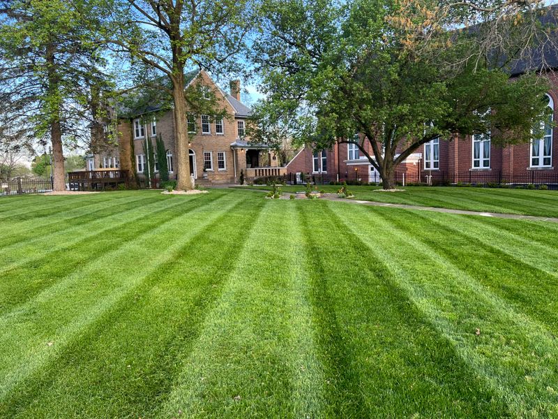 Greensburg Oasis: Transformative Lawn Rejuvenation and Fountain Elegance by Davidson Lawn Care