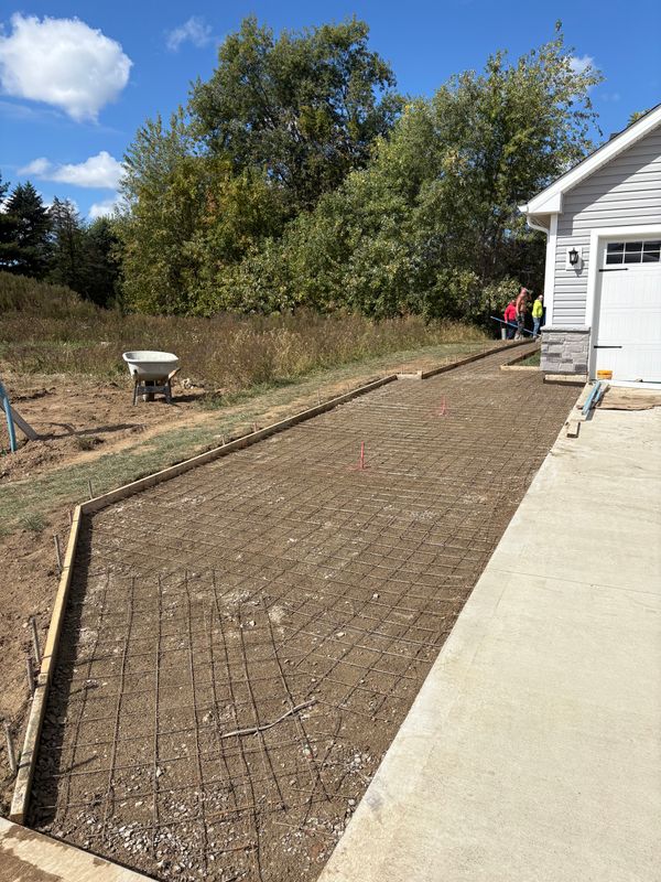 Driveway tear out and replacement