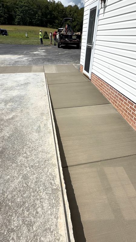 Sidewalk Installation