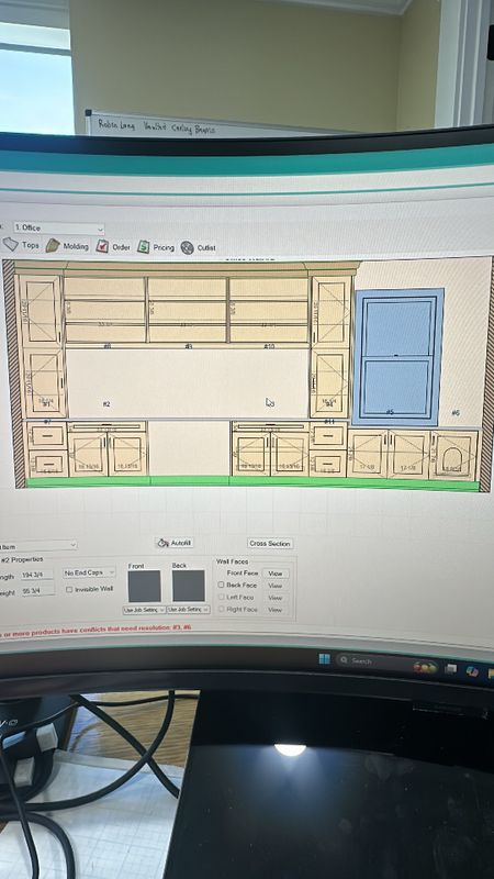 Cabinetry design 