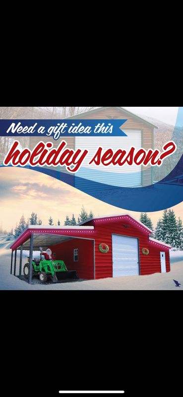 Carports and garages or even man caves