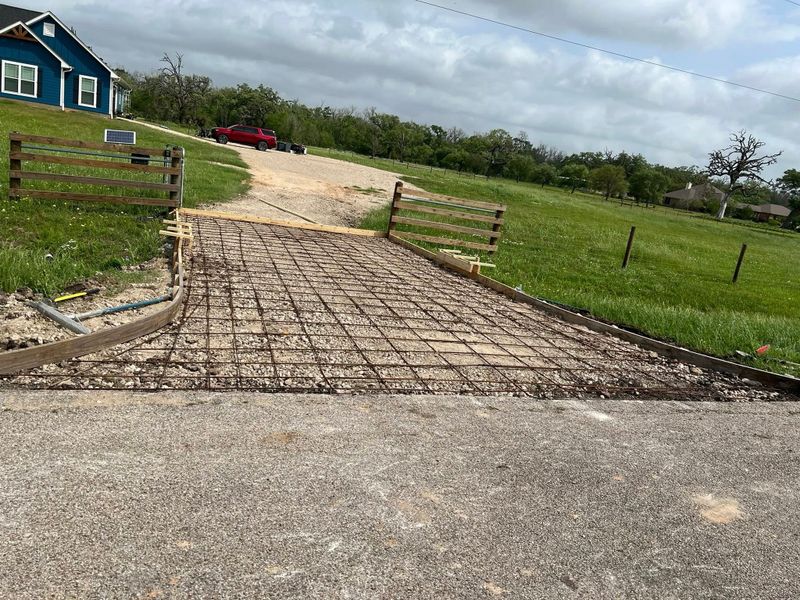 Stamped Concrete Installation