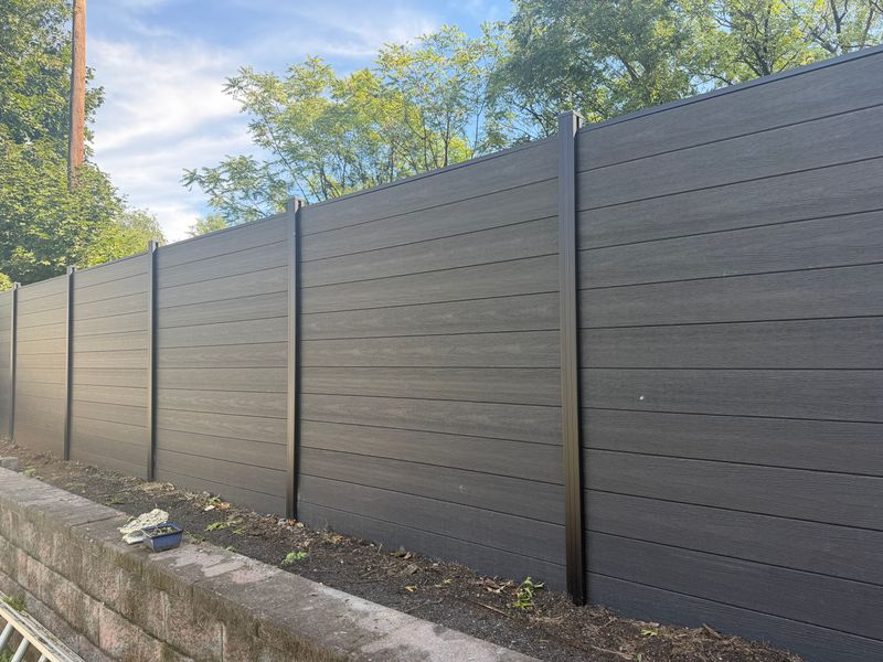 Modern home deserves a modern fence