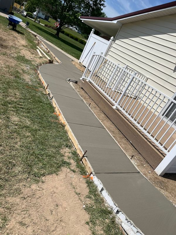 Sidewalk Construction