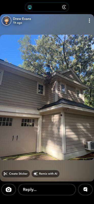 Roof blow
