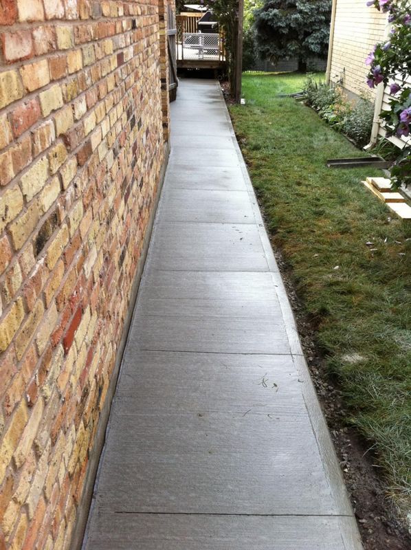Sidewalk Installation