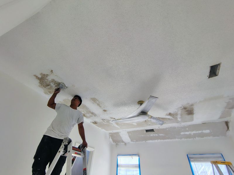 popcorn ceiling removal