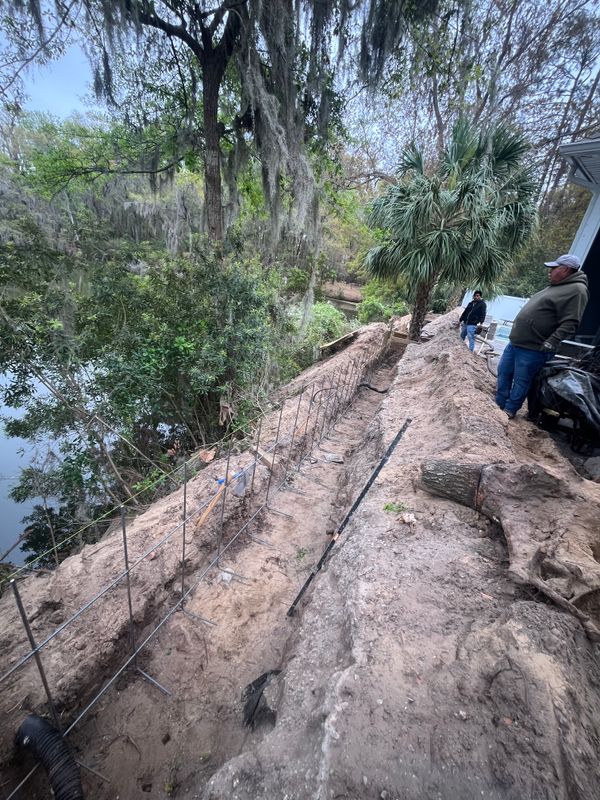 Retaining Wall Construction