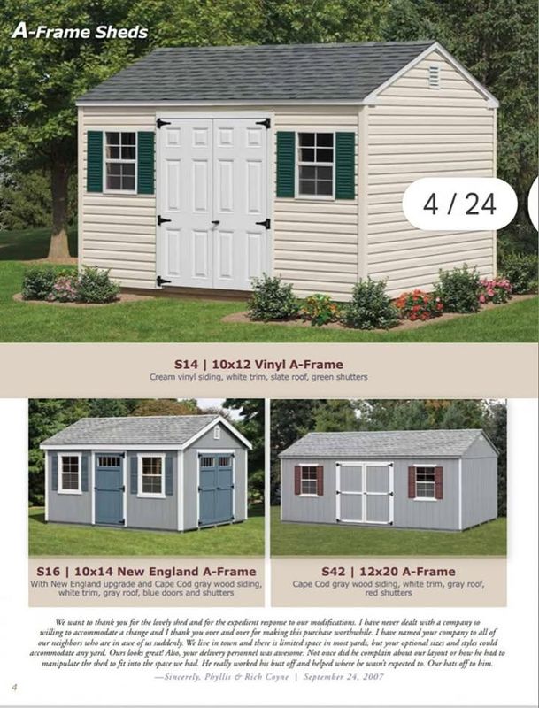 A-Frame Sheds