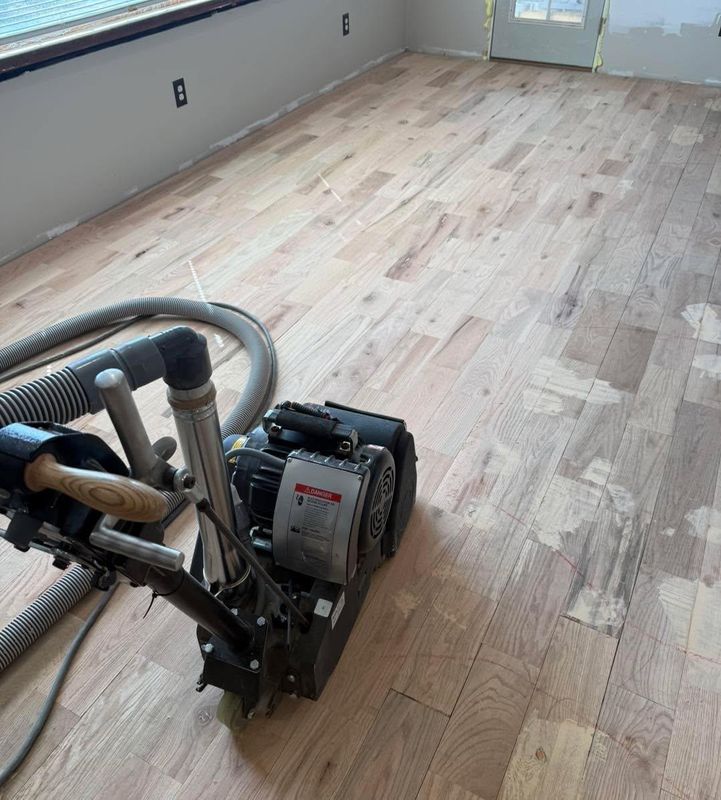 Oak Flooring Refinish