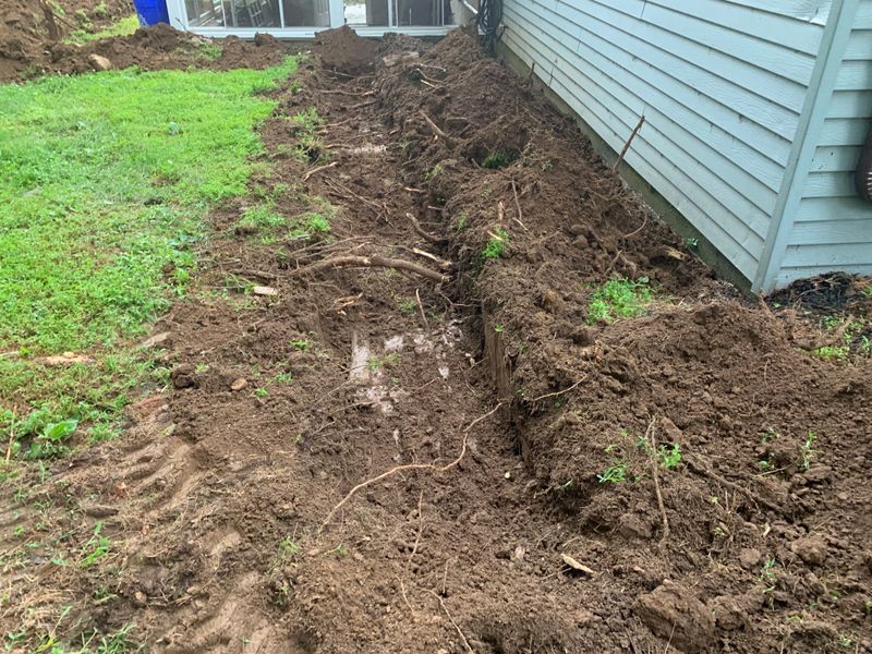Outdoor French Drains