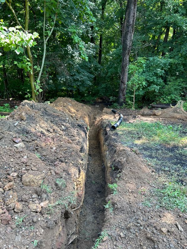 Outdoor French Drains