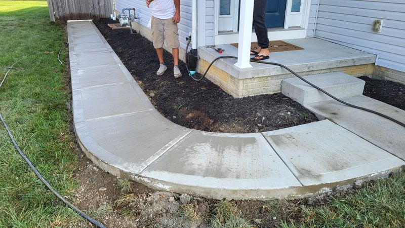Sidewalk Installation