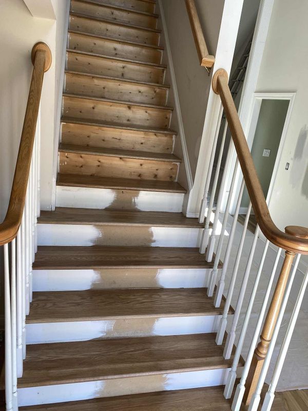 Solid hardwood installation