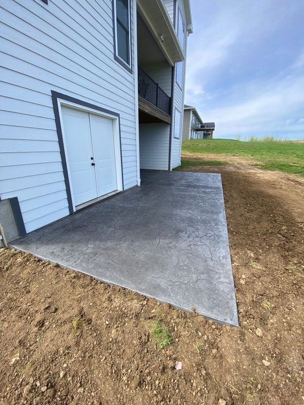 Stamped Concrete Installation