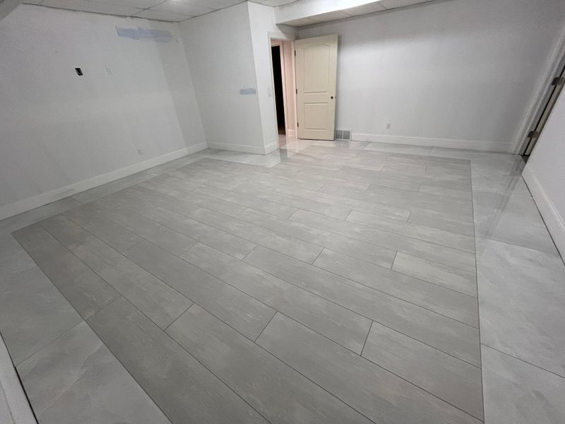 Tile installation