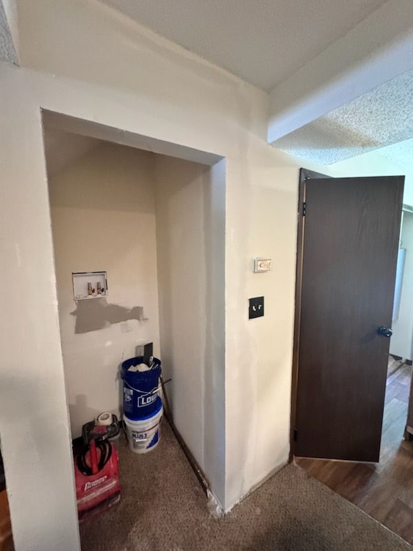 Stair Closet conversion to laundry