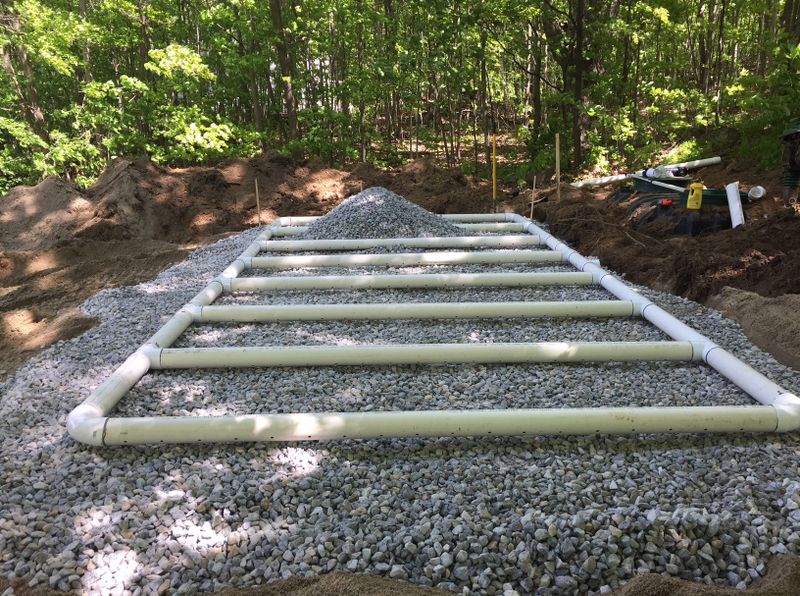 Conventional Drain Field Installation