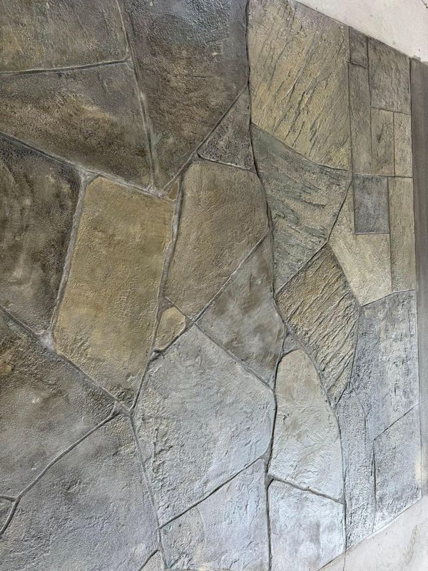 Full Depth Custom Carved Concrete