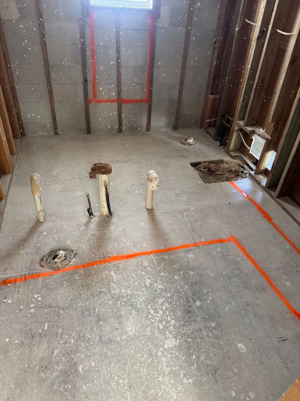 Converting 2 Bathrooms into 1